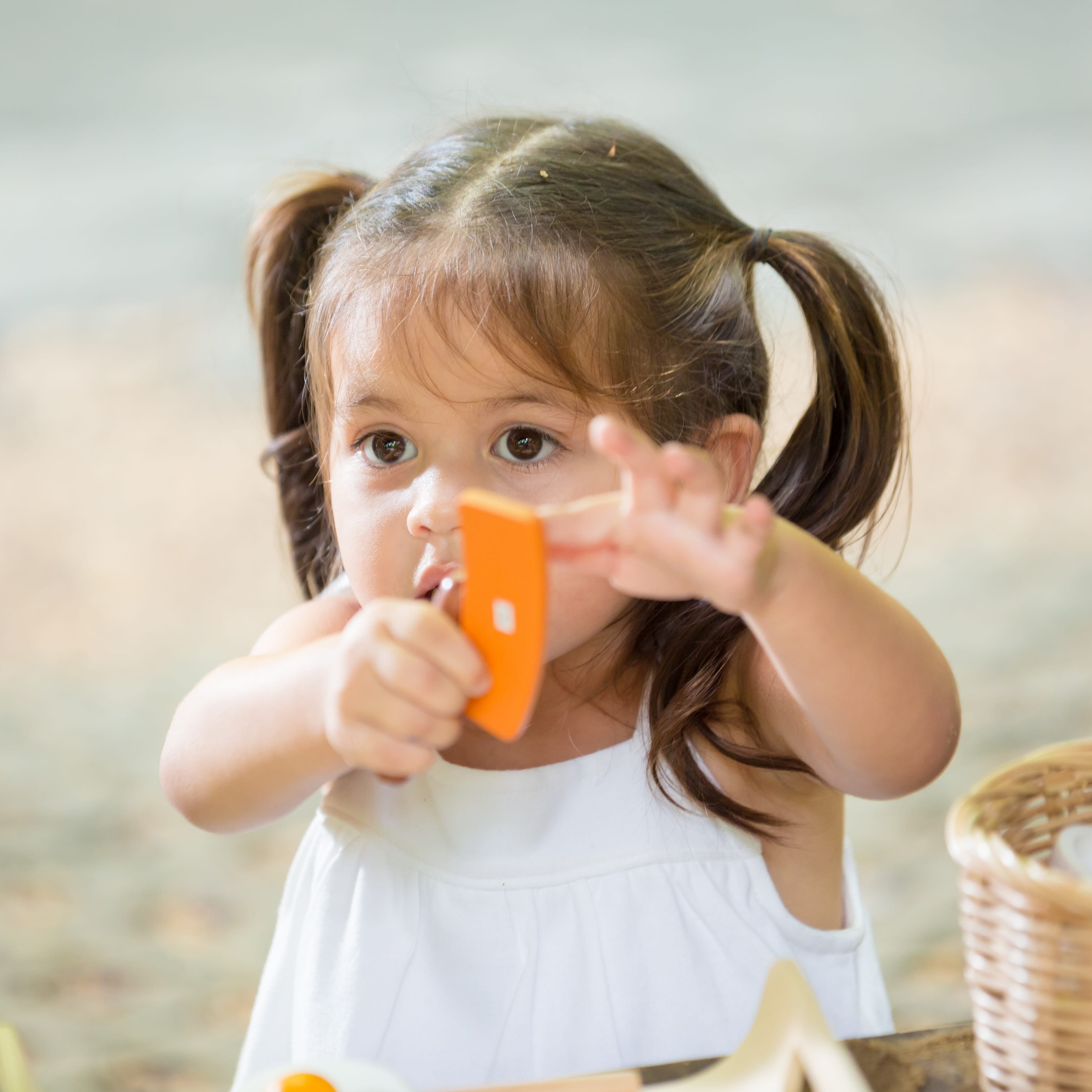 Plan Toys, Śniadanie na tacy - drewniany zestaw do zabawy