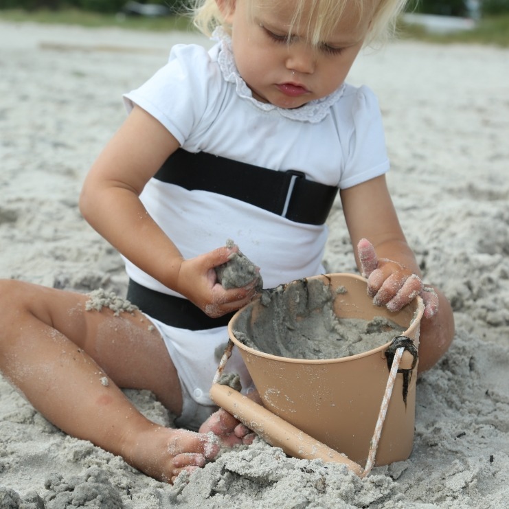 Scrunch, Składane wiaderko do wody i piasku - Purpurowy