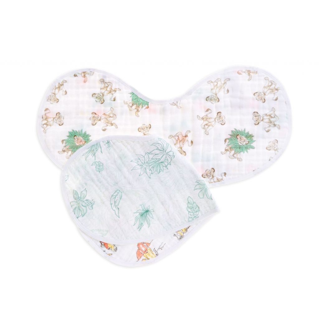 Aden & Anais, Pieluszka muślinowa do odbijania Disney Król Lew 2szt Aden & Anais, Pieluszka muślinowa do odbijania Disney Król Lew 2szt
