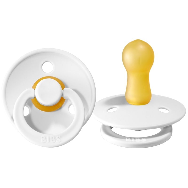 Bibs, White S Dynamiczny Smoczek Uspokajający Hevea