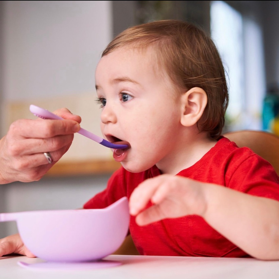 Nana's Manners, Zestaw łyżeczek 3szt. Etap 1 4M+ kolor