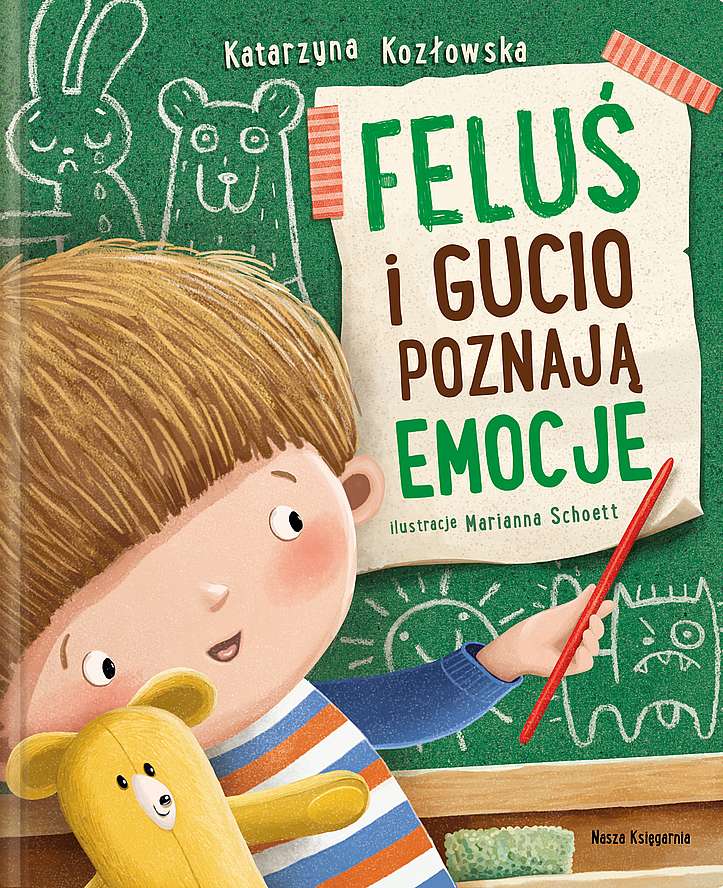 Feluś i Gucio poznają emocje, Katarzyna Kozłowska Feluś i Gucio poznają emocje, Katarzyna Kozłowska