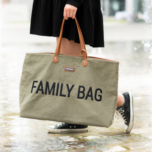 Childhome, Torba Family Bag - Kanwas Khaki Childhome, Torba Family Bag - Kanwas Khaki