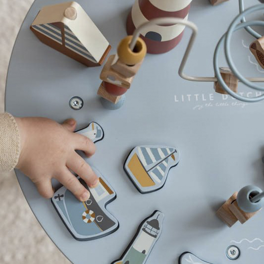 Stolik edukacyjny drewniany Little Dutch Sailors Bay