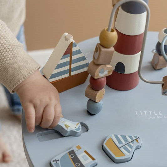 Stolik edukacyjny drewniany Little Dutch Sailors Bay