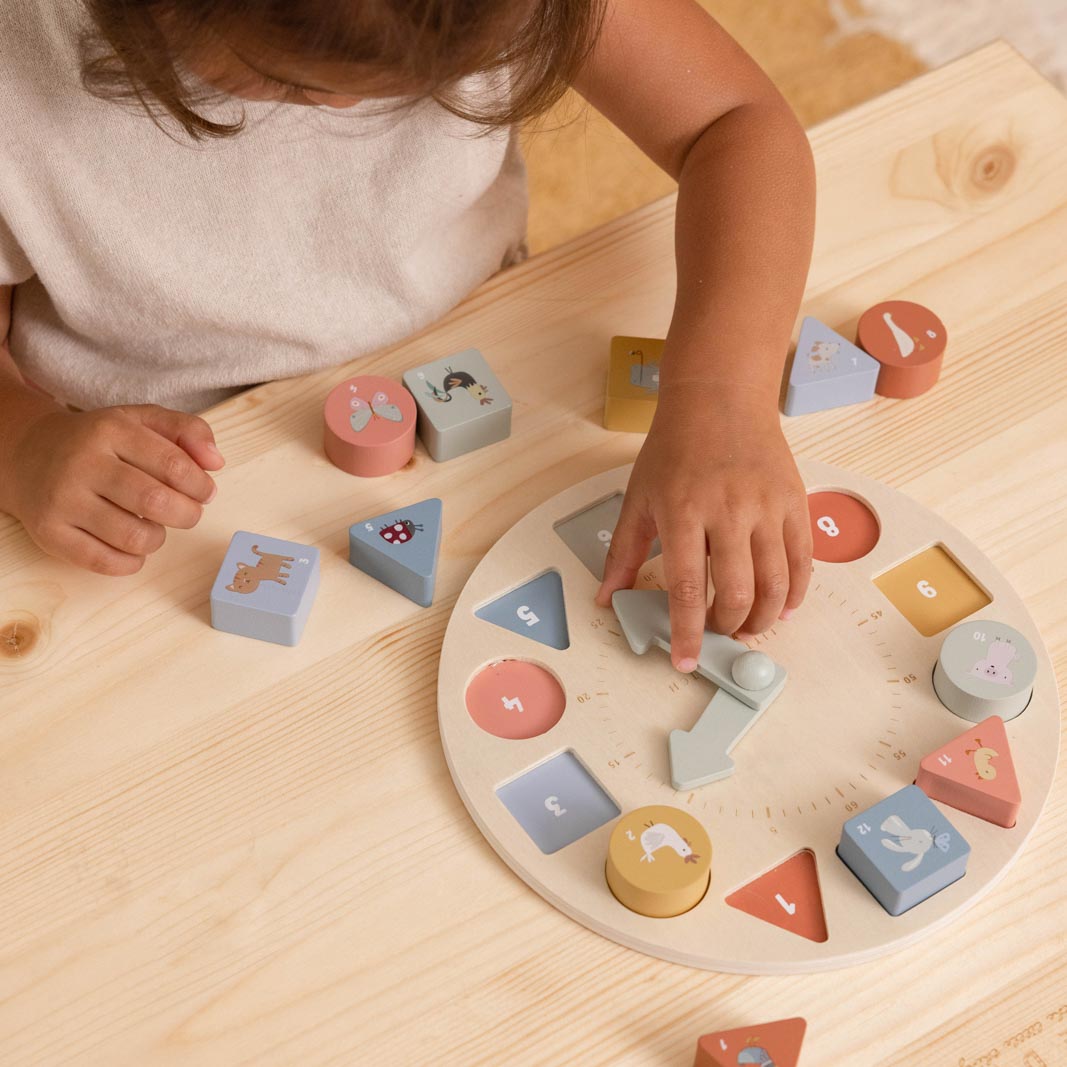 Little Dutch, Drewniany zegar do nauki godzin