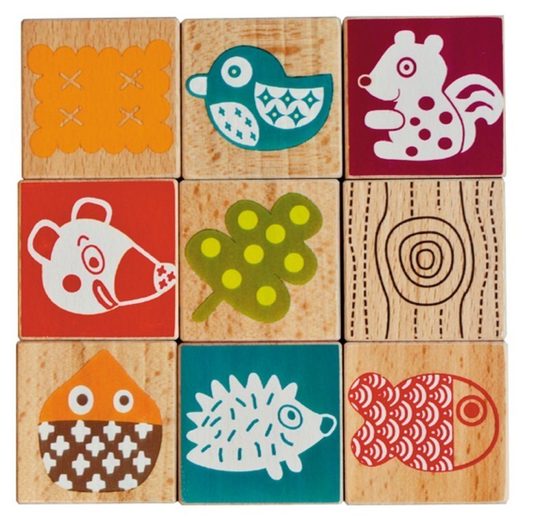 WOODOURS, Klocki wielofunkcyjne miś WOODOURS, Klocki wielofunkcyjne miś