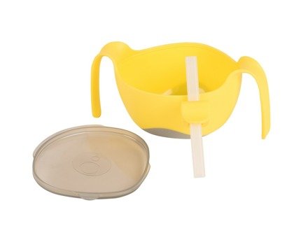 B.Box, Miseczka ze słomką, Lemon Sherbet B.Box, Miseczka ze słomką, Lemon Sherbet