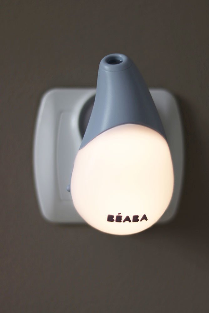 Beaba, Lampka nocna LED z projektorem gwiazd i czujnikiem płaczu i ruchu Pixie Star Mineral Beaba, Lampka nocna LED z projektorem gwiazd i czujnikiem płaczu i ruchu Pixie Star Mineral