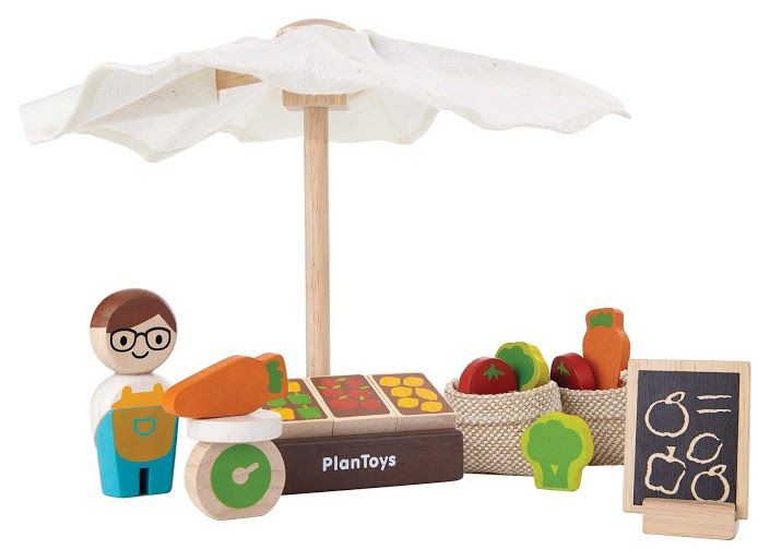 plan toys, Zestaw zabawek - motyw stragan plan toys, Zestaw zabawek - motyw stragan