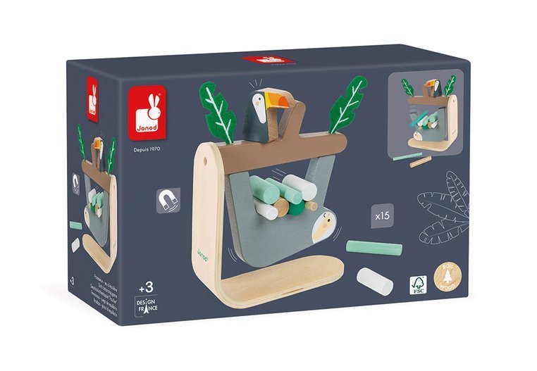 Janod, Gra balansowa drewniana Leniwiec 3+
