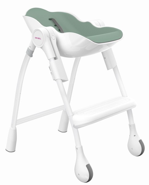 Oribel, Krzesełko do karmienia PISTACJOWY Cocoon