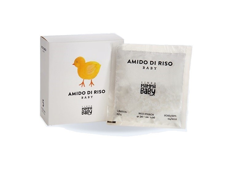 Linea MammaBaby, Skrobia ryżowa Baby Clementino 5 x 30g Linea MammaBaby, Skrobia ryżowa Baby Clementino 5 x 30g