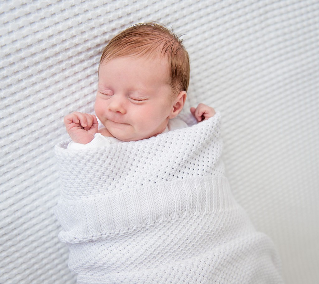 Lullalove, Bambusowy koc - biel