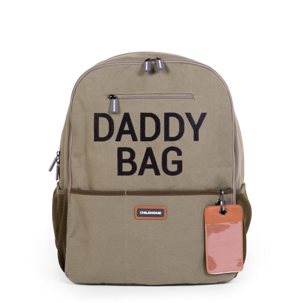 Childhome, Plecak Daddy bag Kanwas Khaki Childhome, Plecak Daddy bag Kanwas Khaki