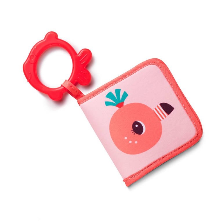 Lilliputiens, Książeczka do kąpieli z gryzakiem Flaming Anais 6 m+ Lilliputiens, Książeczka do kąpieli z gryzakiem Flaming Anais 6 m+