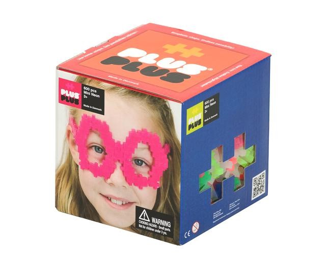 Plus-Plus, klocki konstrukcyjne Mini Neon 600 szt Plus-Plus, klocki konstrukcyjne Mini Neon 600 szt