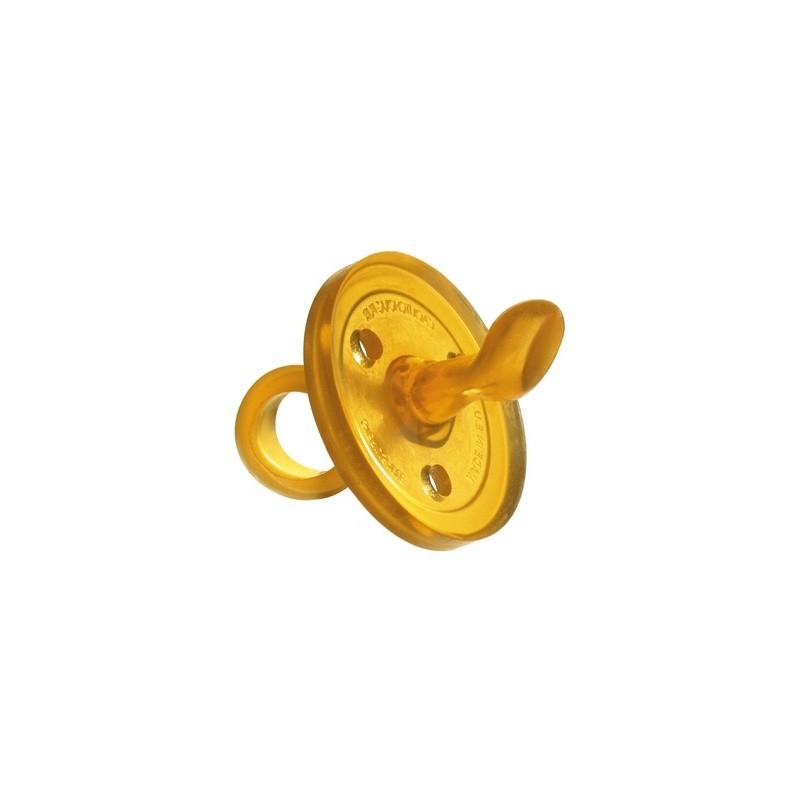 Goldi, Ekologiczny kauczukowy smoczek uspokajacz - ścięty od 6 miesięcy