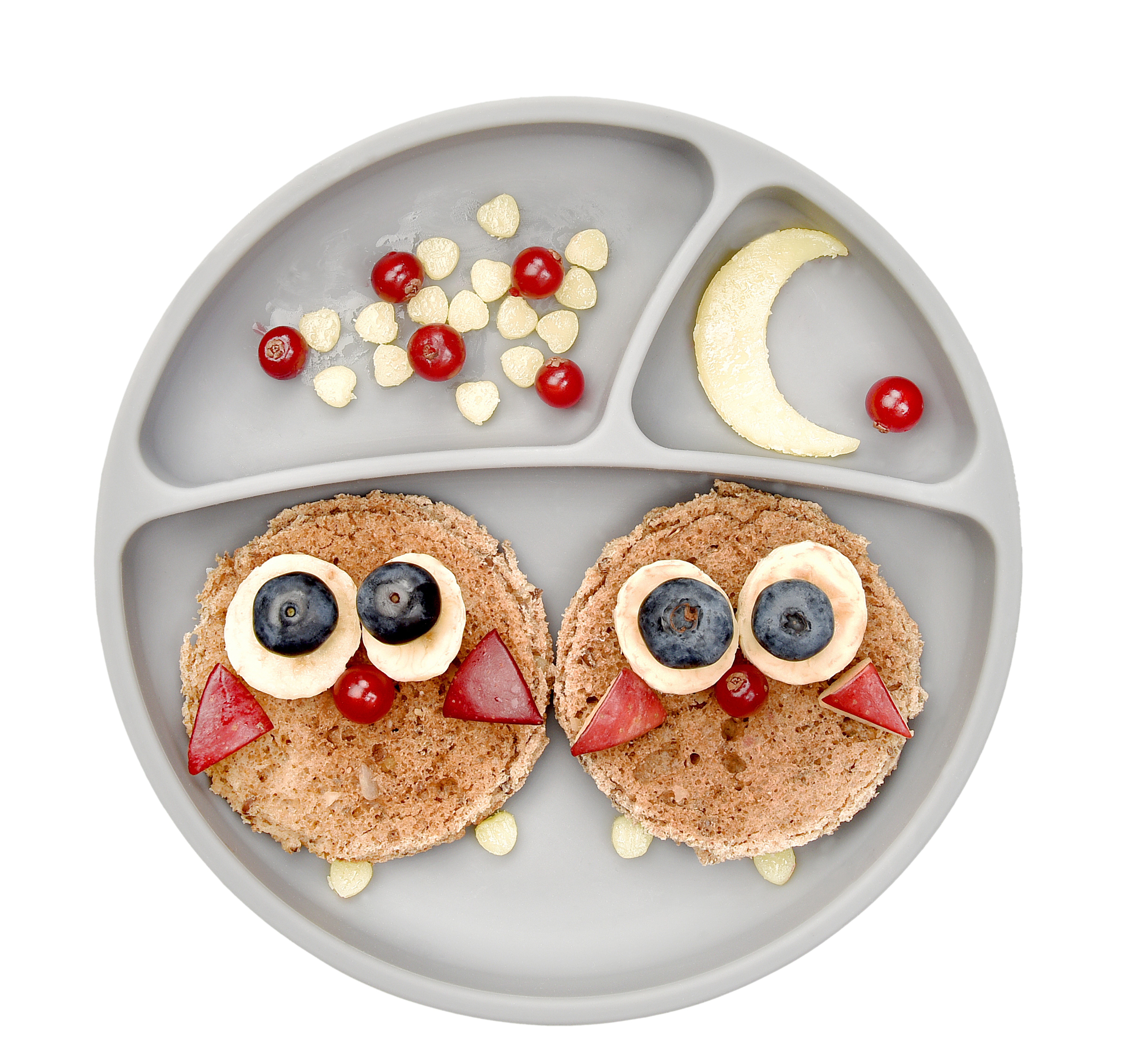 Minikoioi, Talerzyk silikonowy szary