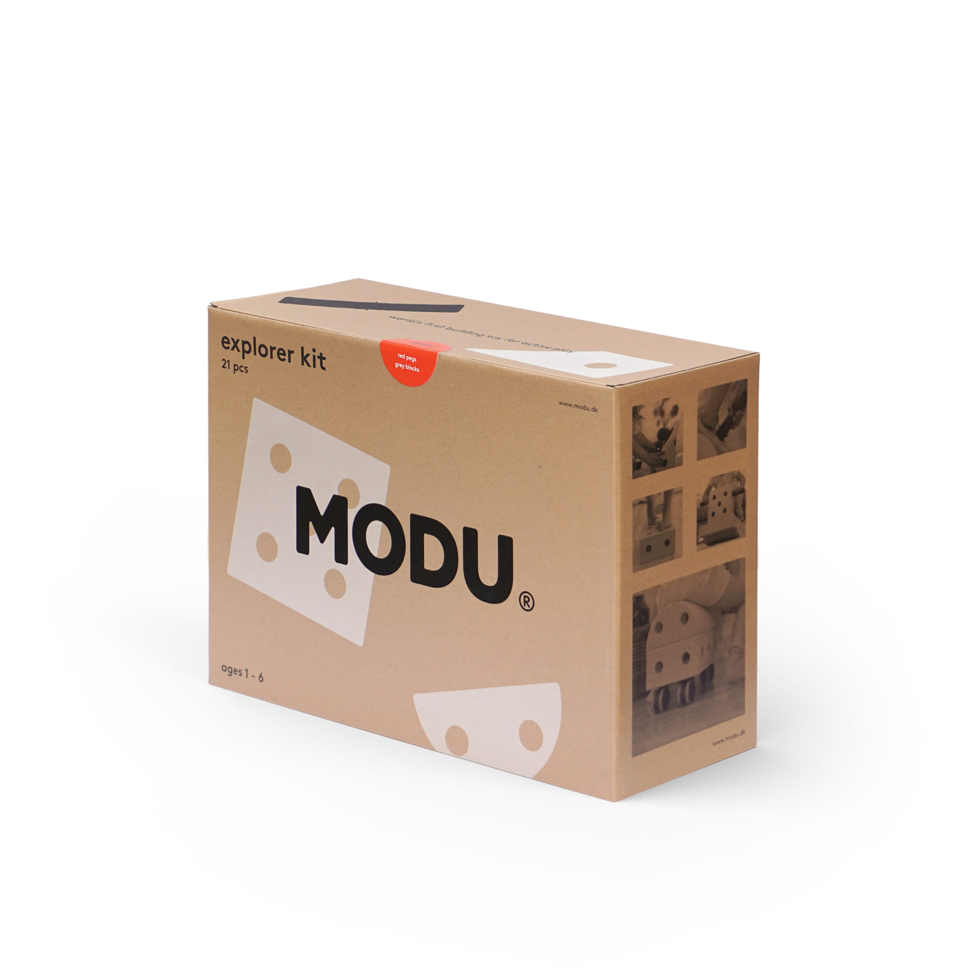MODU, Explorer kit 8in1 - jeździk i Kreatywne klocki rozwijające motorykę dużą - żółte MODU, Explorer kit 8in1 - jeździk i Kreatywne klocki rozwijające motorykę dużą - żółte