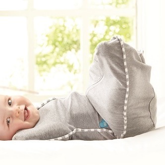 Love to dream, Otulacz antykolkowy Swaddle UP - rozmiar M - szary - ETAP 1 Bamboo Love to dream, Otulacz antykolkowy Swaddle UP - rozmiar M - szary - ETAP 1 Bamboo
