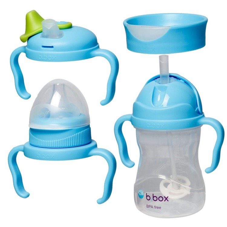 B.Box, Kubek 4w1 240 ml, borówkowy B.Box, Kubek 4w1 240 ml, borówkowy