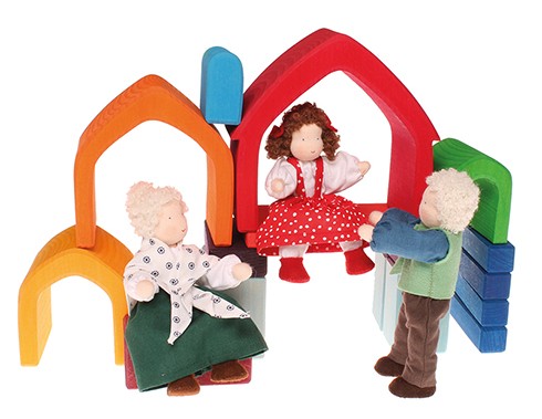 Grimm's, Kolorowy dom 5-elementowy 1+ Grimm's, Kolorowy dom 5-elementowy 1+