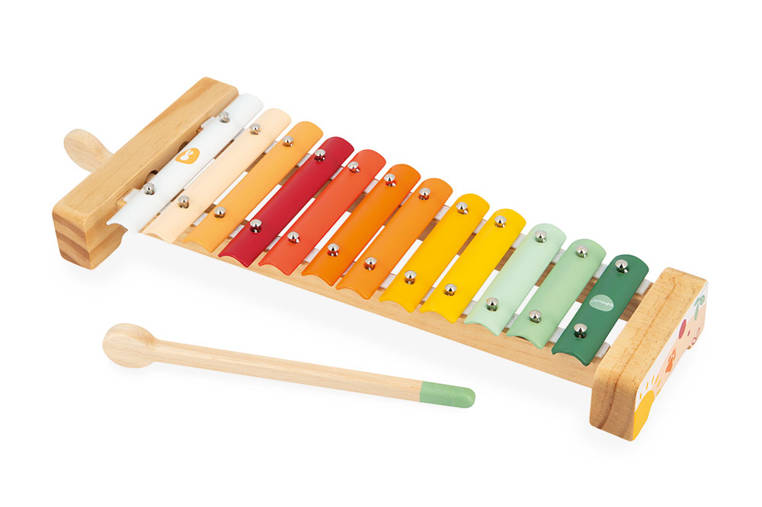 Janod, Cymbałki 12 tonów metalowe Sunshine 18m+