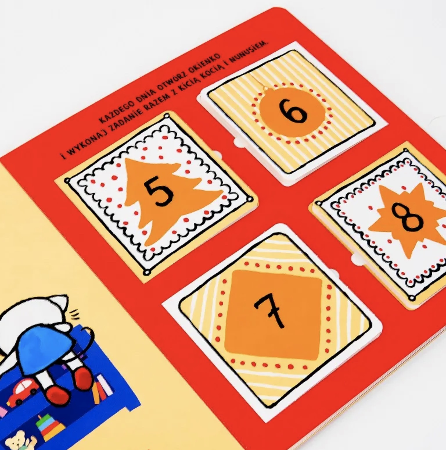 Czekamy na święta!. Kalendarz adwentowy z zadaniami. Kicia Kocia i Nunuś