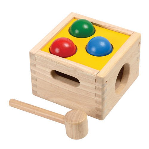 plan toys, Drewniana skrzynia z kulkami plan toys, Drewniana skrzynia z kulkami