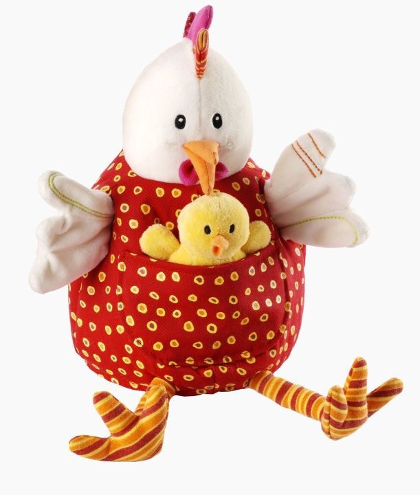 Lilliputiens, kurka i jej kurczątka