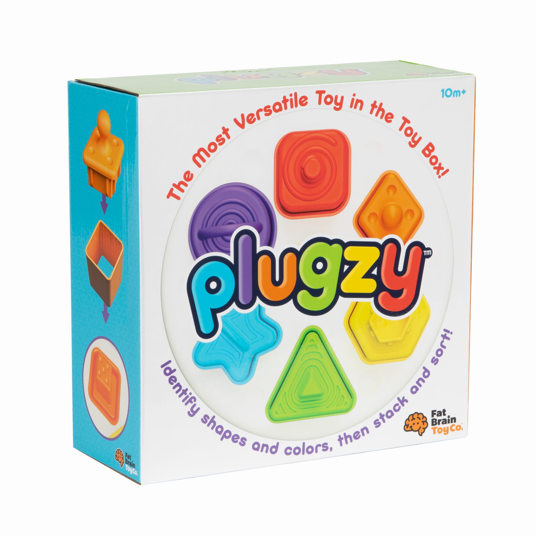 Fat Brain Toy, Sorter kształtów i kolorów Plugzy Fat Brain Toy, Sorter kształtów i kolorów Plugzy