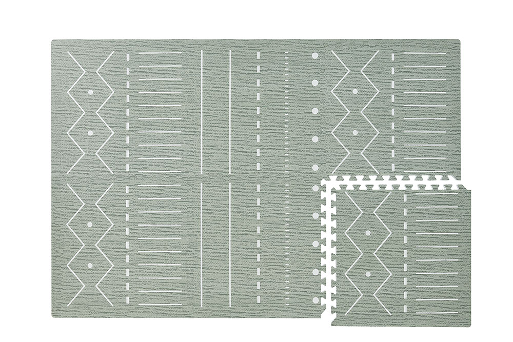 Mata piankowa puzzle duże Prettier Playmat zielona Mata piankowa puzzle duże Prettier Playmat zielona