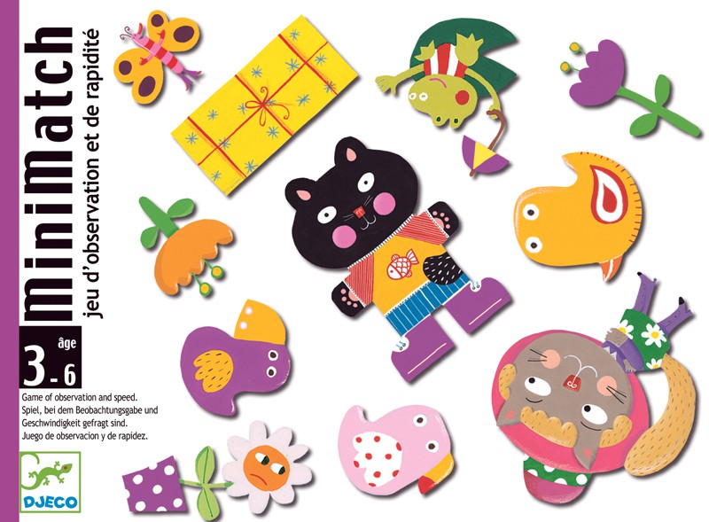 Djeco, gra karciana MiniMatch