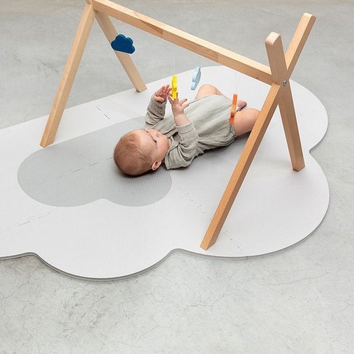 Quut, Mata piankowa podłogowa Chmurka Playmat Pearl Grey Quut, Mata piankowa podłogowa Chmurka Playmat Pearl Grey