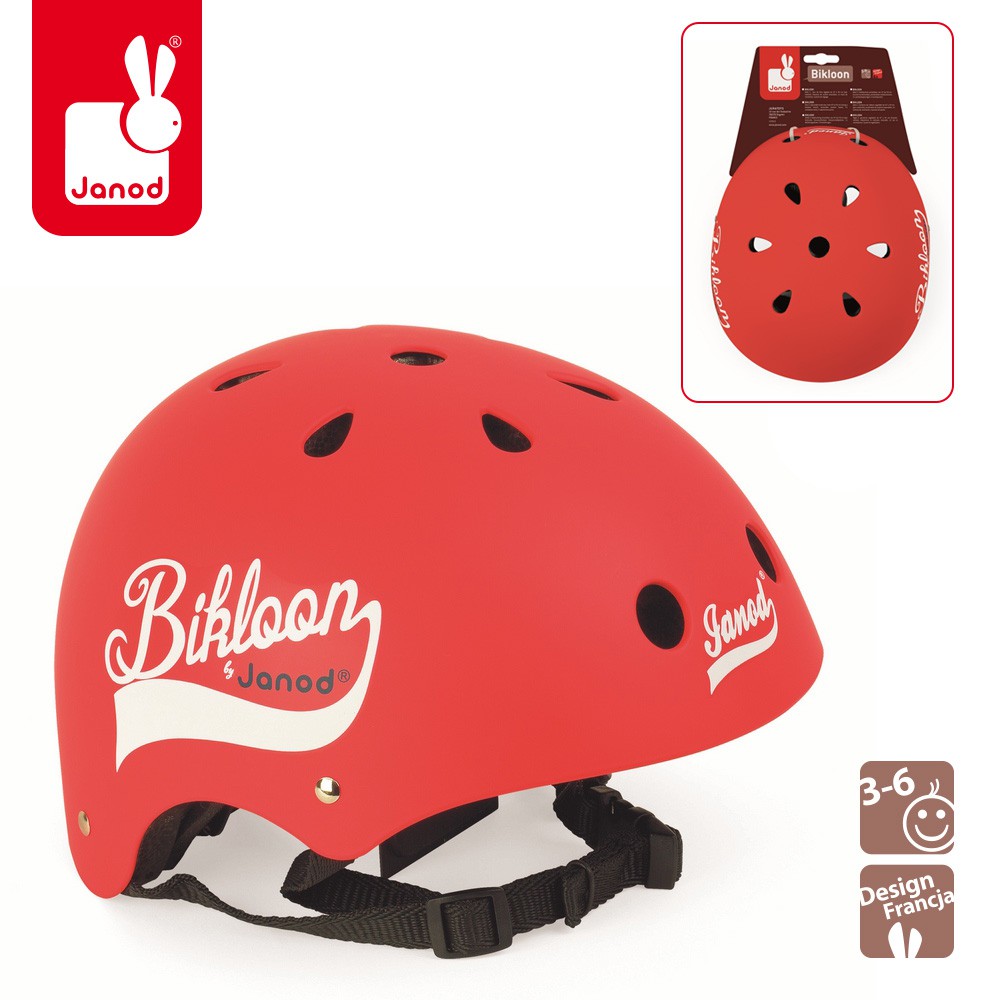 Janod, kask czerwony, Janod, kask czerwony,