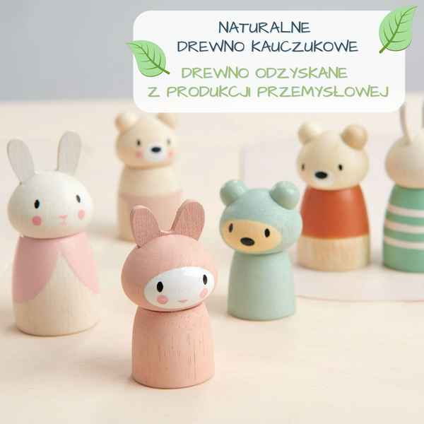 Tender Leaf Toys, Zestaw figurek, Misie