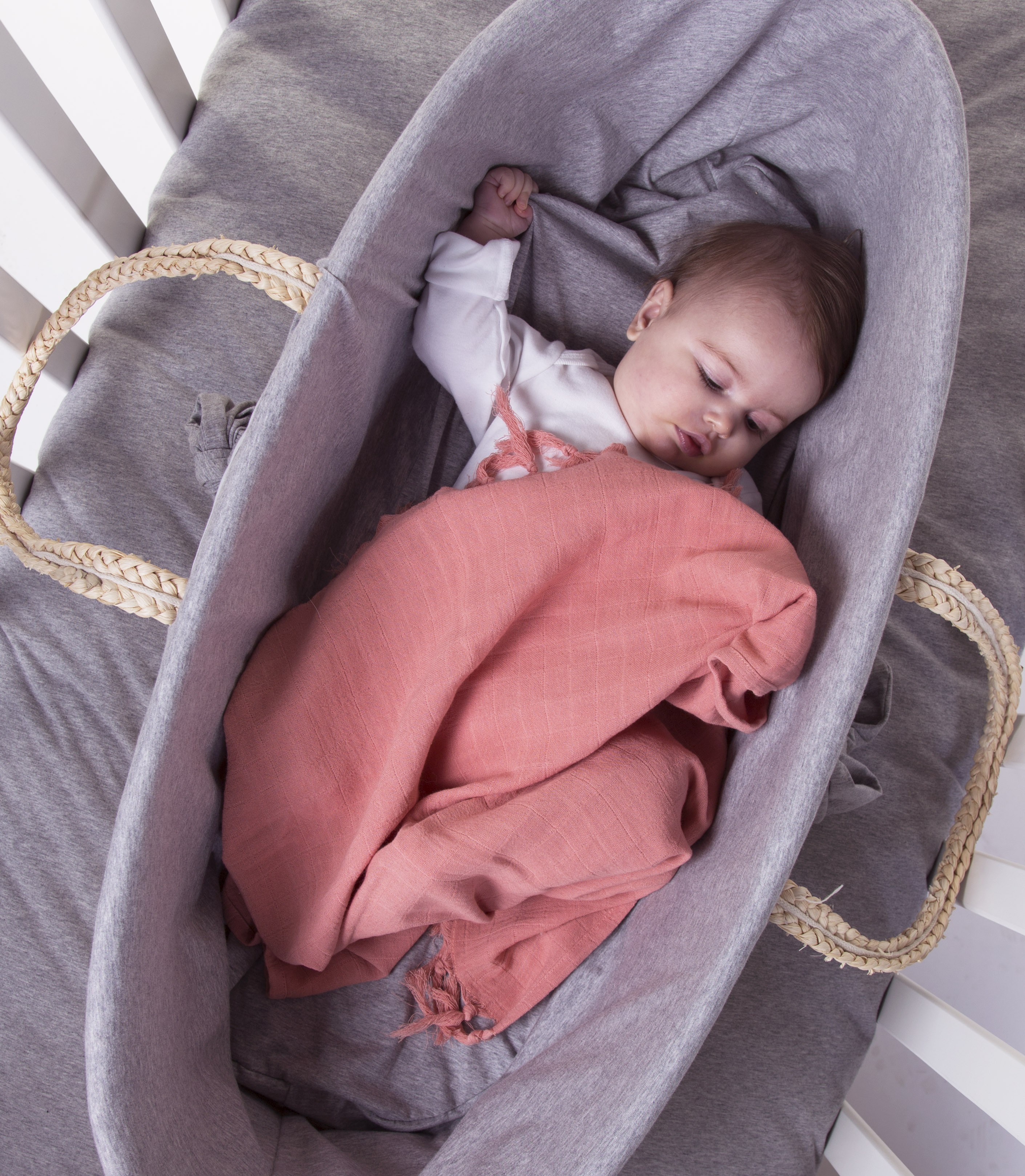 Childhome, Pokrowiec na kosz Mojżesza w maski