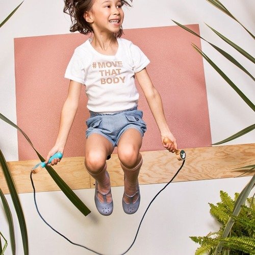 LILLIPUTIENS, Skakanka z drewnianymi rączkami Flaming Anais