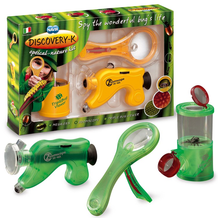 zestaw max : pojemnik do obserwacji, mikroskop, ekstra lupa
