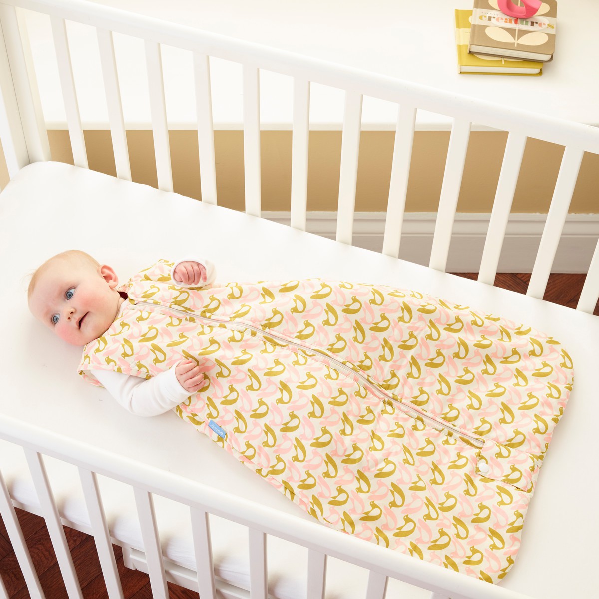 Gro Company, Śpiworek Orla Kiely Bird Travel 2,5 tog, 6-18 m-cy Gro Company, Śpiworek Orla Kiely Bird Travel 2,5 tog, 6-18 m-cy