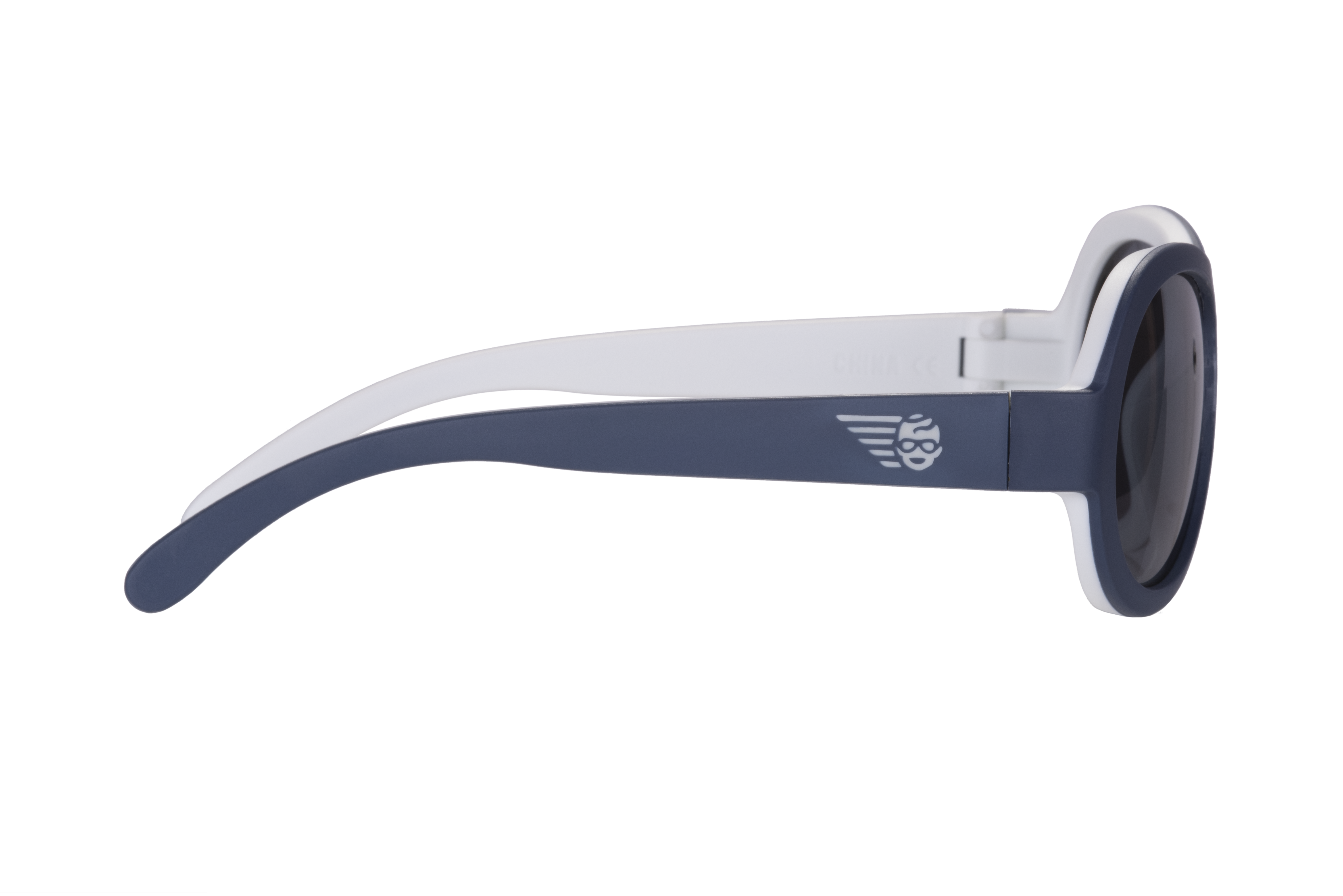 Babiators, Original Two Tone Aviator: Nautical Navy Ages 0-2 Babiators, Original Two Tone Aviator: Nautical Navy Ages 0-2