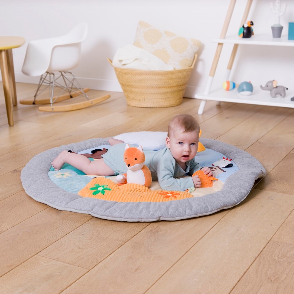 Little Big Friends, Mata edukacyjna dla niemowląt – wersja FARMA Little Big Friends, Mata edukacyjna dla niemowląt – wersja FARMA