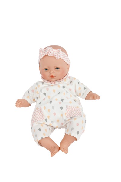 Barrutoys, Lalka Dots Pink 36cm