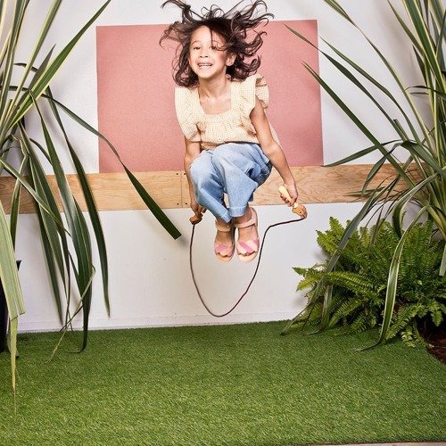 LILLIPUTIENS, Skakanka z drewnianymi rączkami Flaming Anais