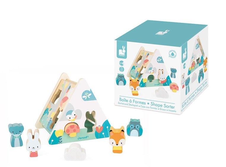 Janod, Trójkątny sorter kształtów Pure