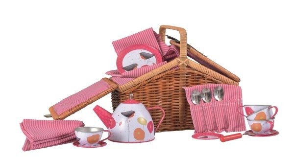 Egmont toys, Zestaw herbaciany Maki w wiklinowym koszyczku