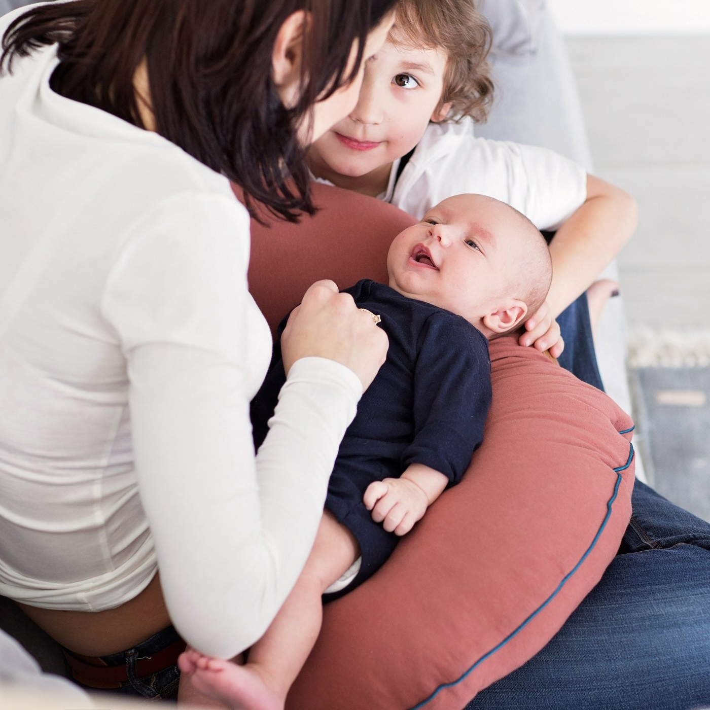 Poofi, Poduszka do karmienia organic denim