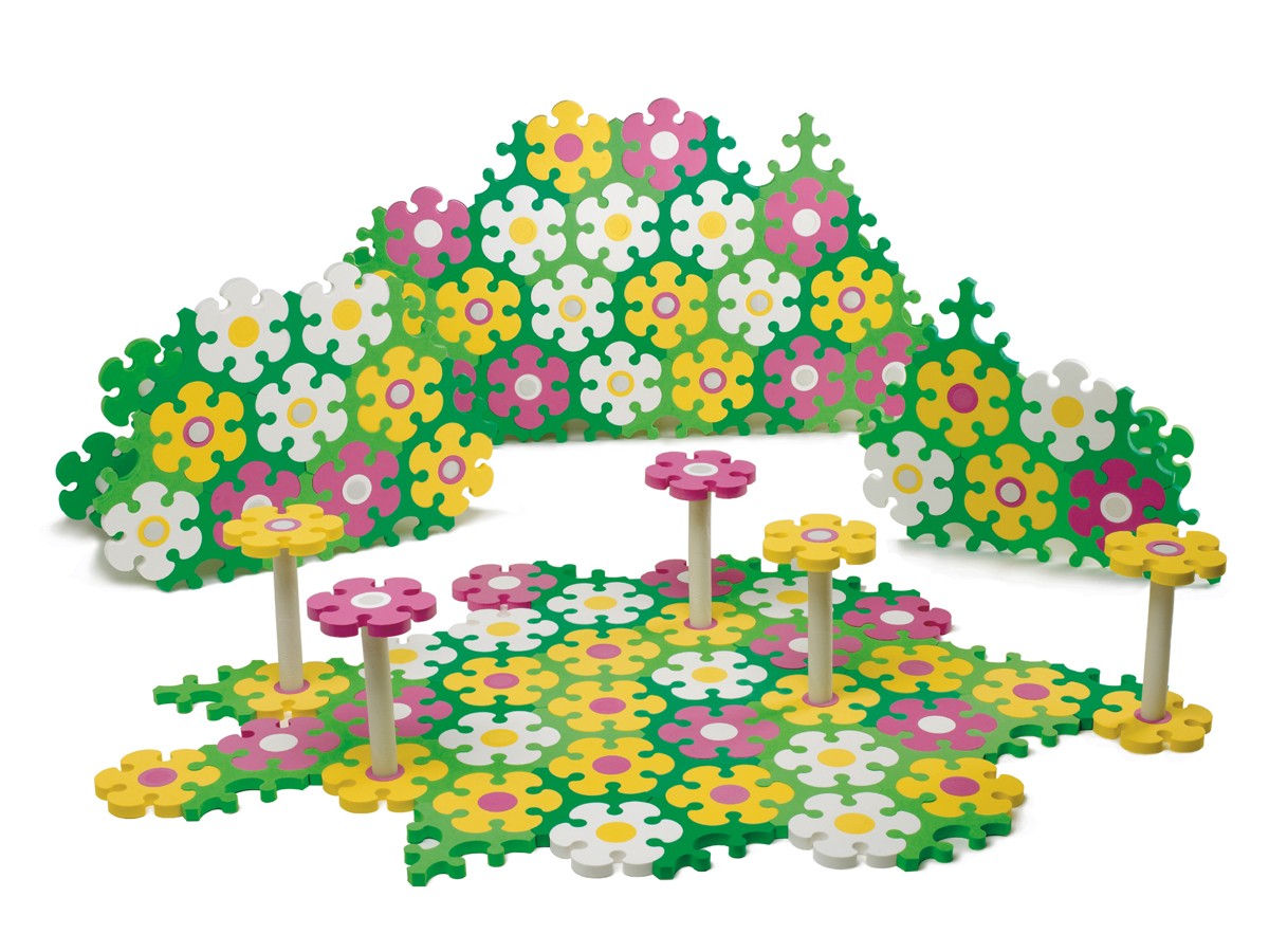 Duża mata piankowa Tessell - łąka Duża mata piankowa Tessell - łąka