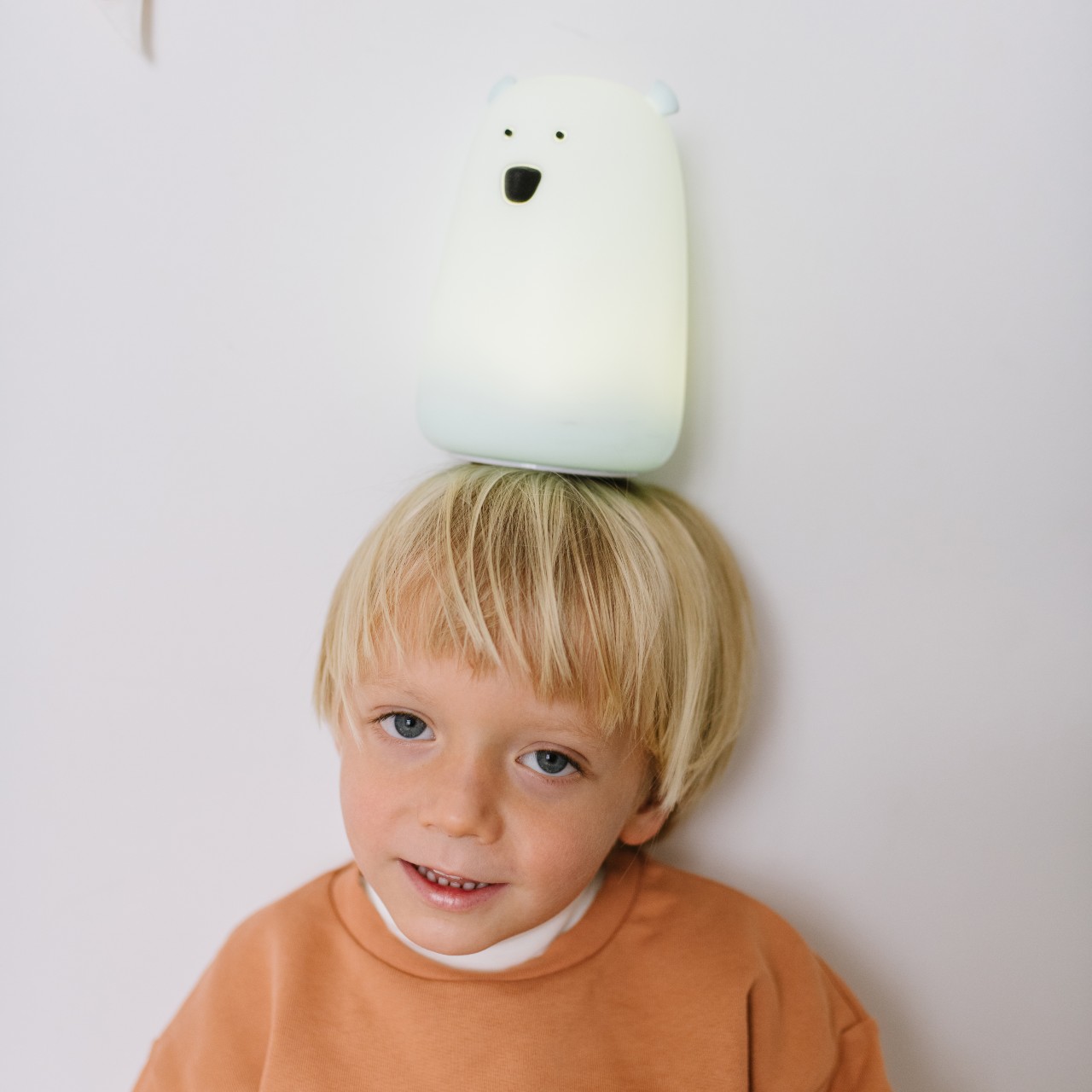 Rabbit&Friends, Animal Lamp Miś duży Biały Rabbit&Friends, Animal Lamp Miś duży Biały